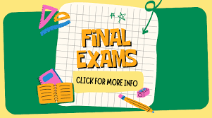 Spring Semester Testing and Final Exam Schedule