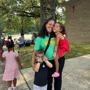 Families attending PTA events