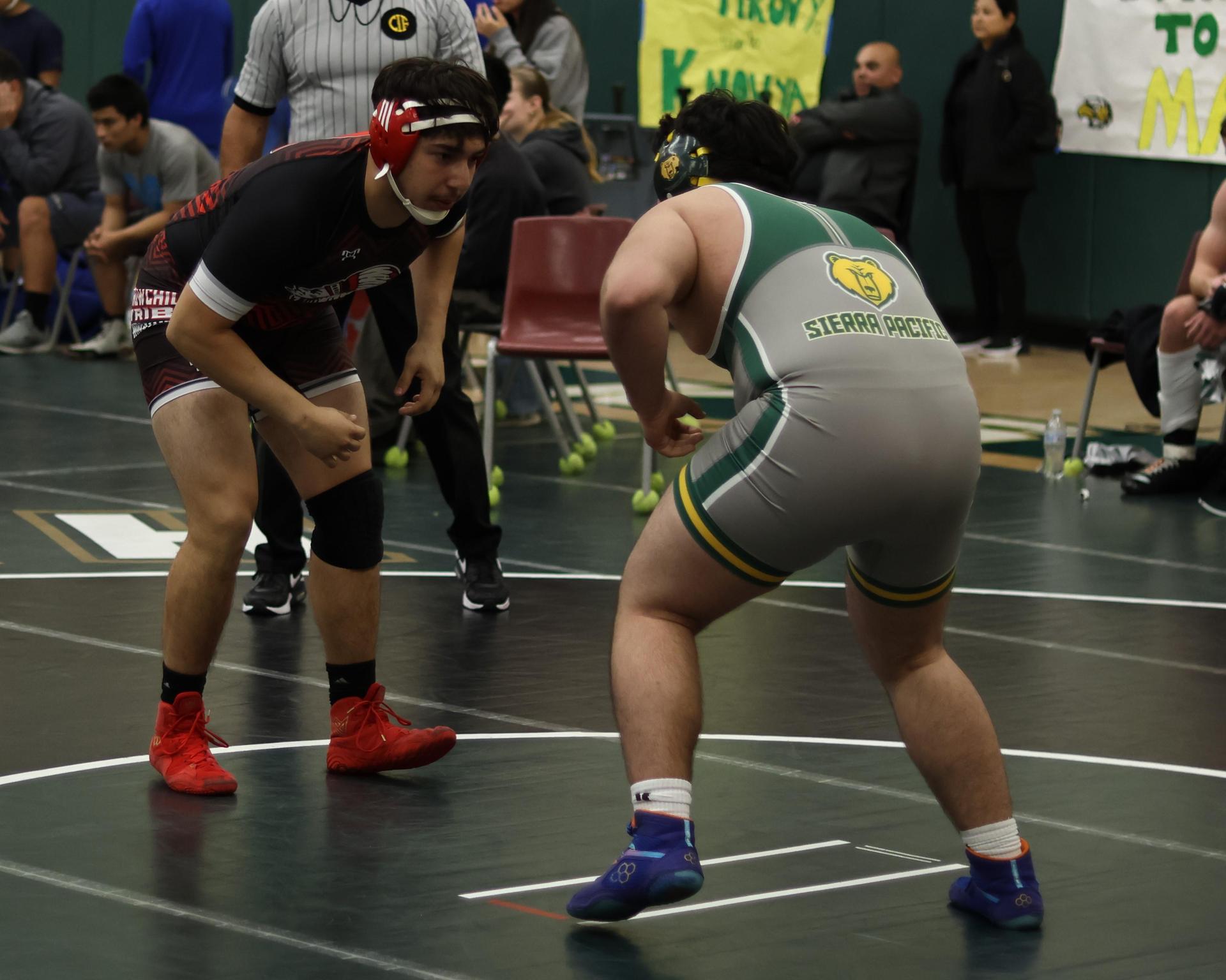 boys wrestling at liberty duals