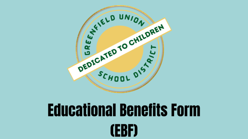 Educational Benefit Form (EBF) Thumbnail Image