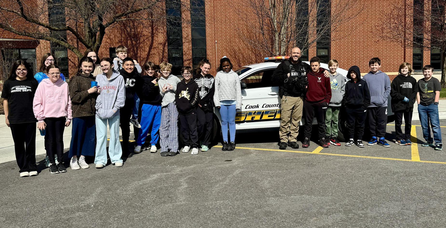 Hilda Walker students learned about a variety of careers during the school's annual Career Day event before spring break.