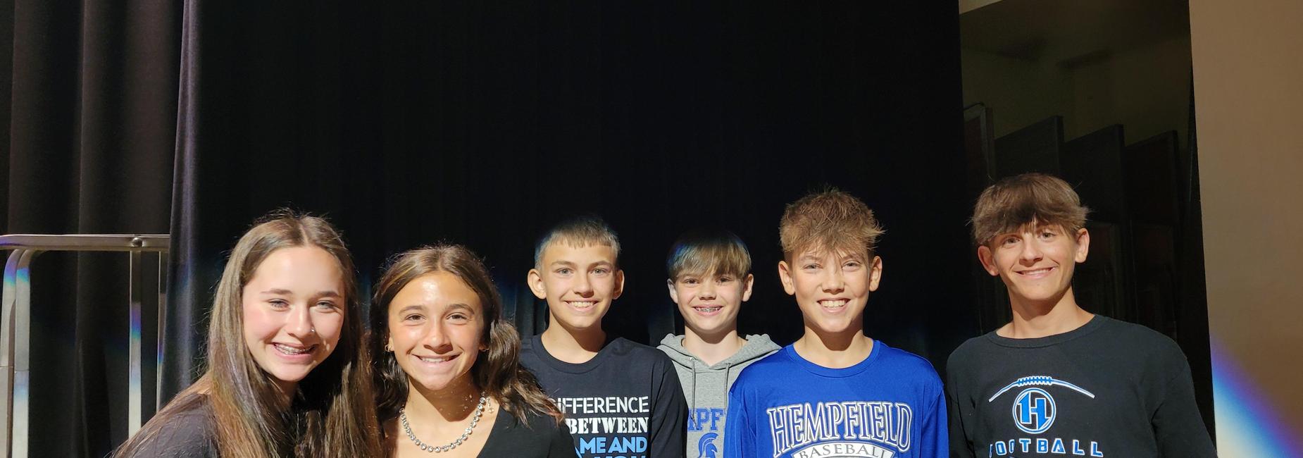 Scavenger Hunt Winners!