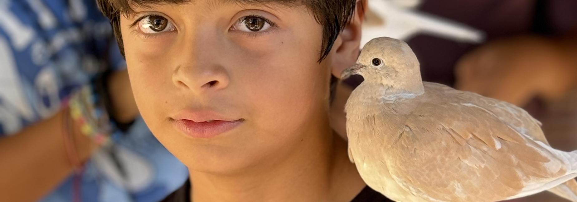 CELP
Aaron w/ a bird