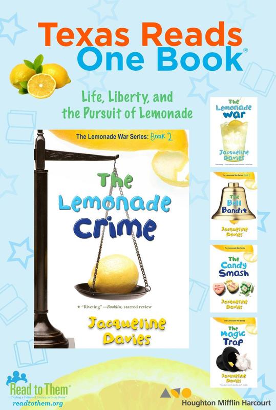 Lemonade crime book cover with lemon and scale