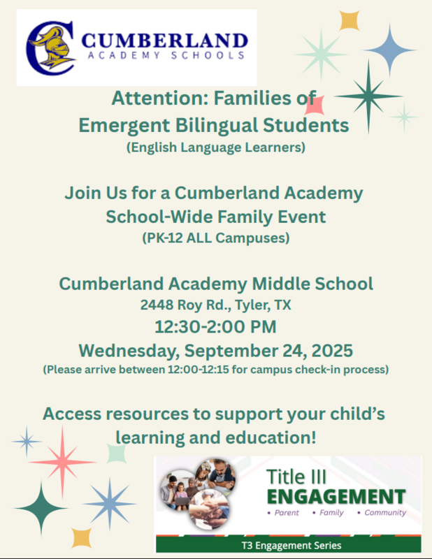 district eb family event info