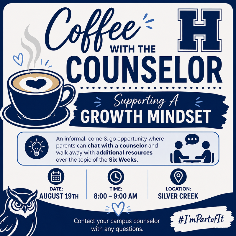 Coffee with the Counselor Flyer