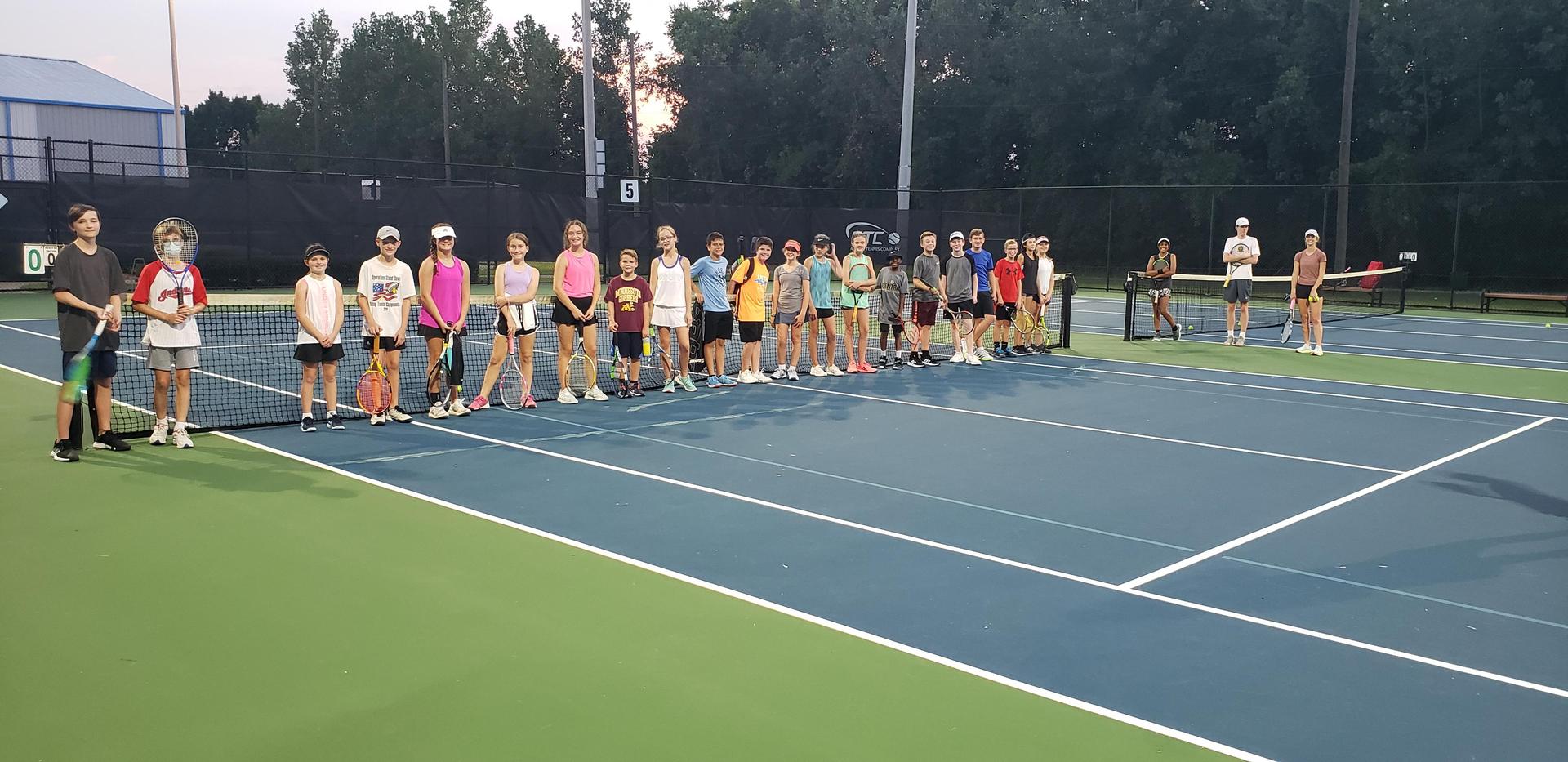 Tennis Middle School Tennis Central School