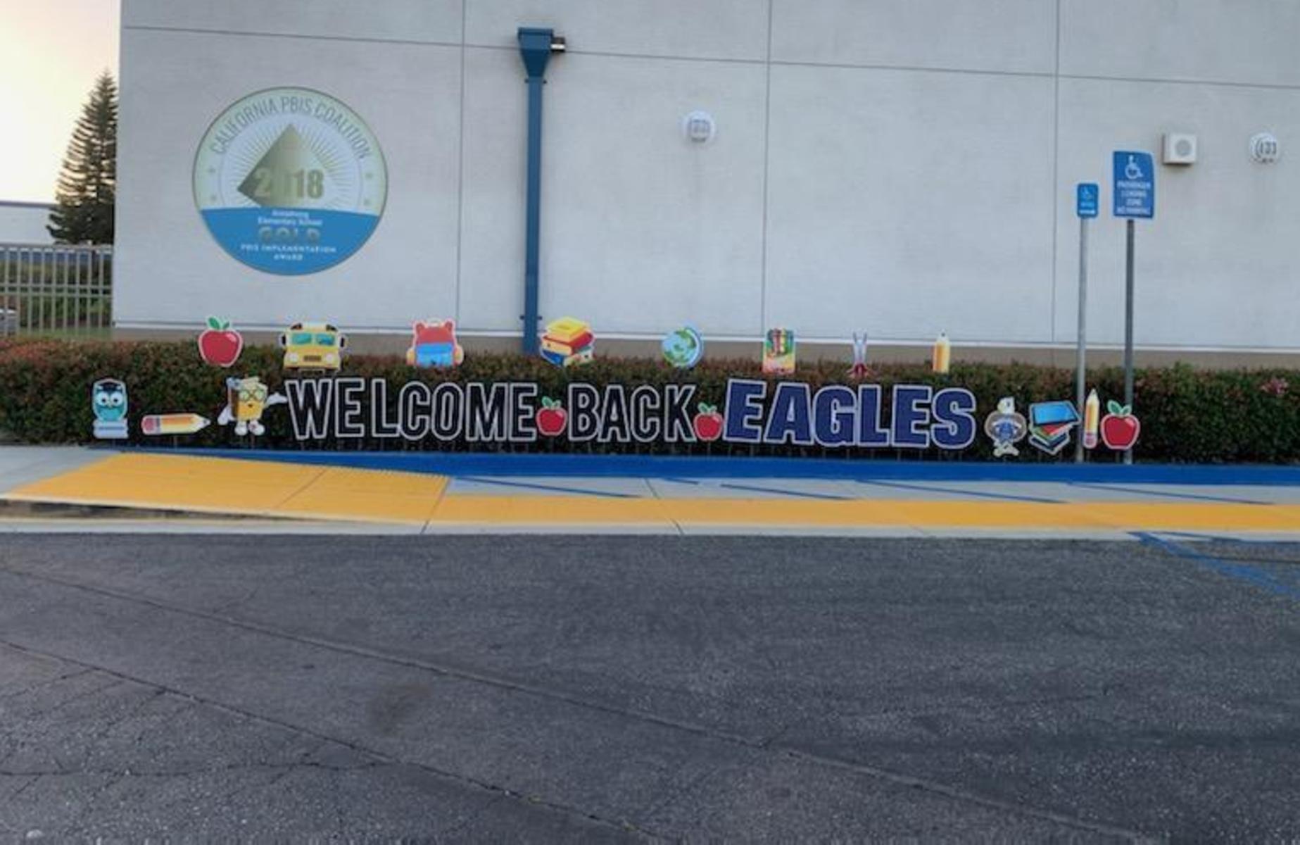Welcome back Armstrong Elementary!