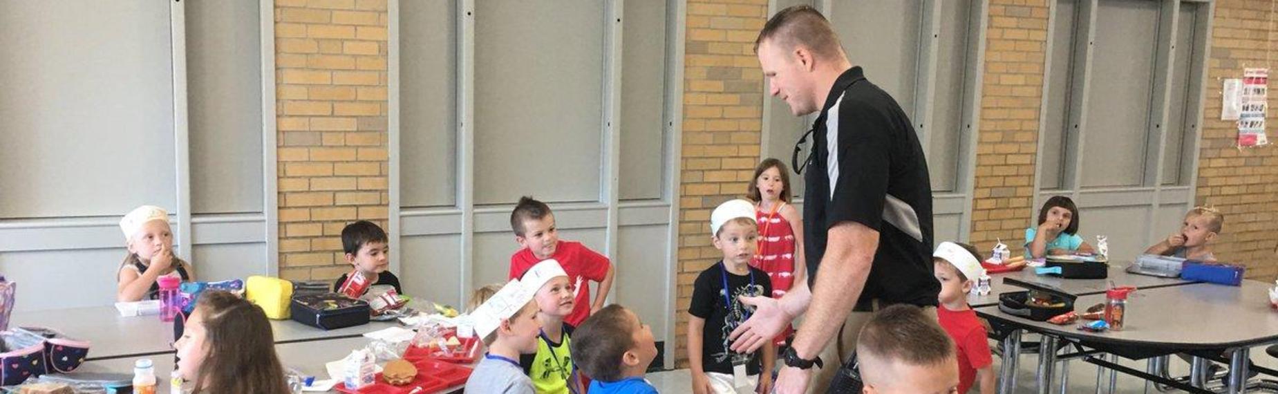 SRO Meets Students