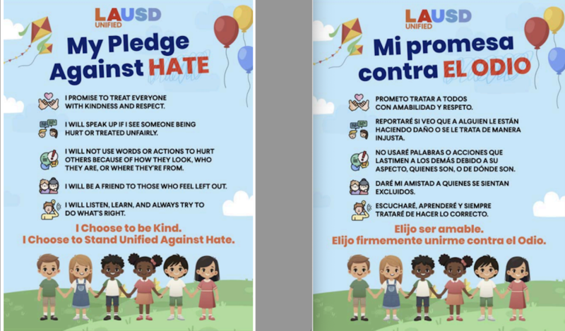 My Pledge Against Hate