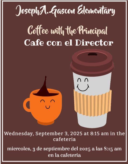 coffee with the principal