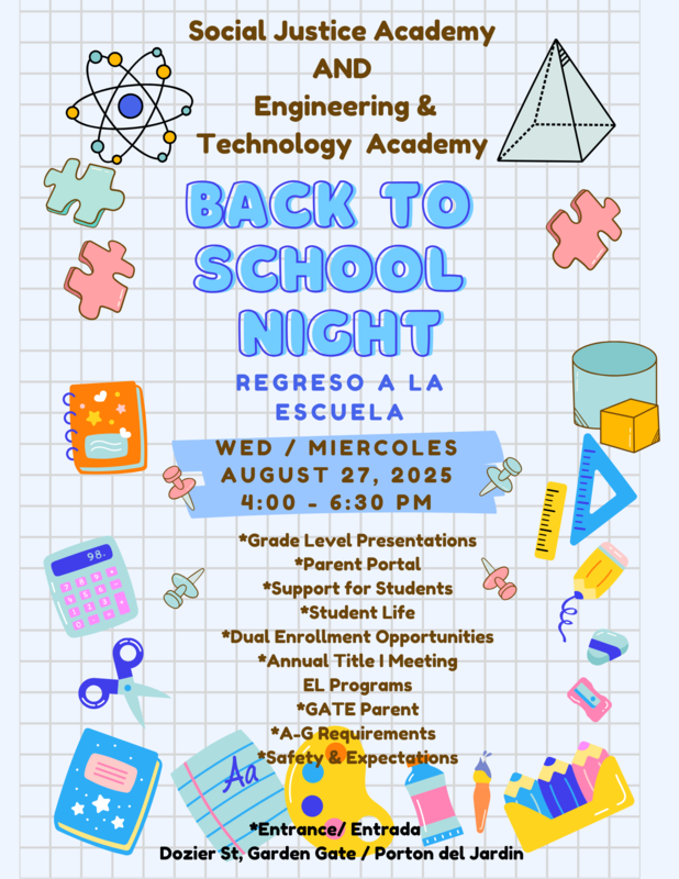 Back to School Night