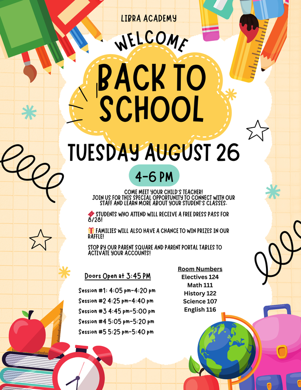 LIBRA Academy Back to School
