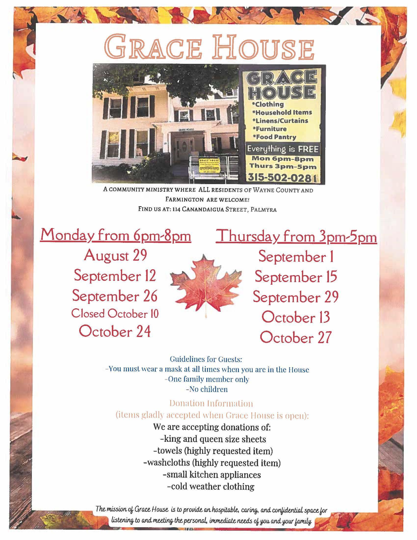 Community Happenings Parents & Community Gananda Central School District