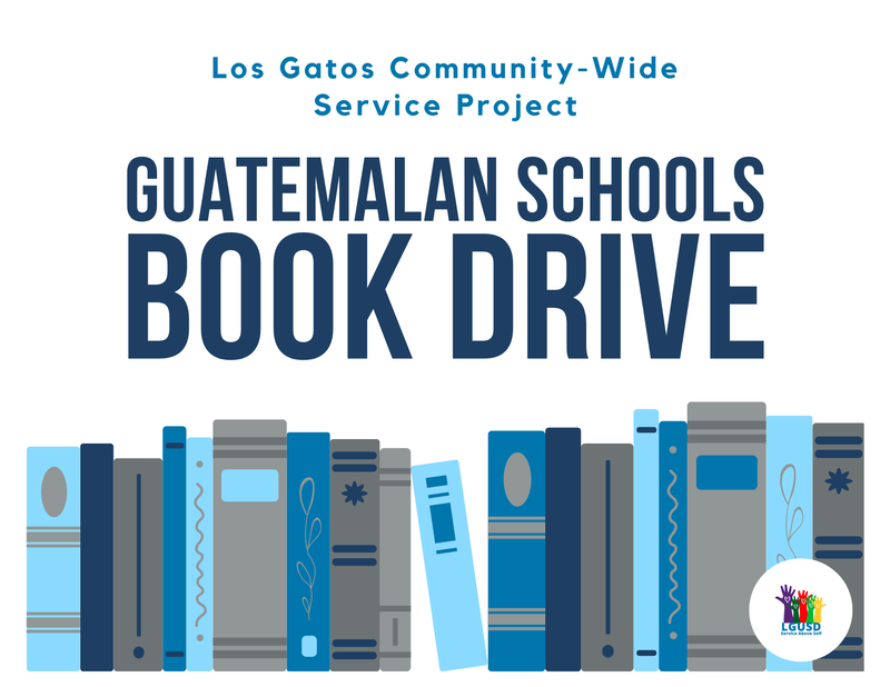 Los Gatos Community-Wide Service Project, Guatemalan Schools Book Drive