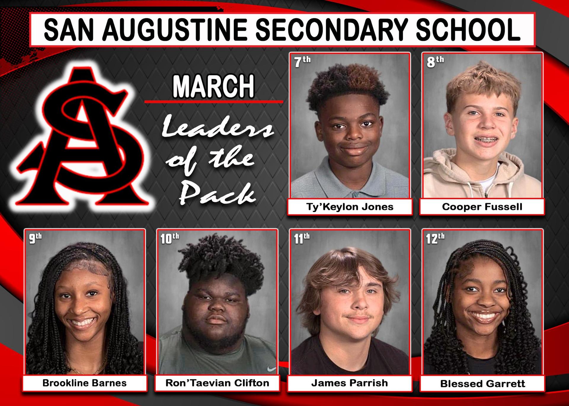 March LEADERS OF THE PACK 2026