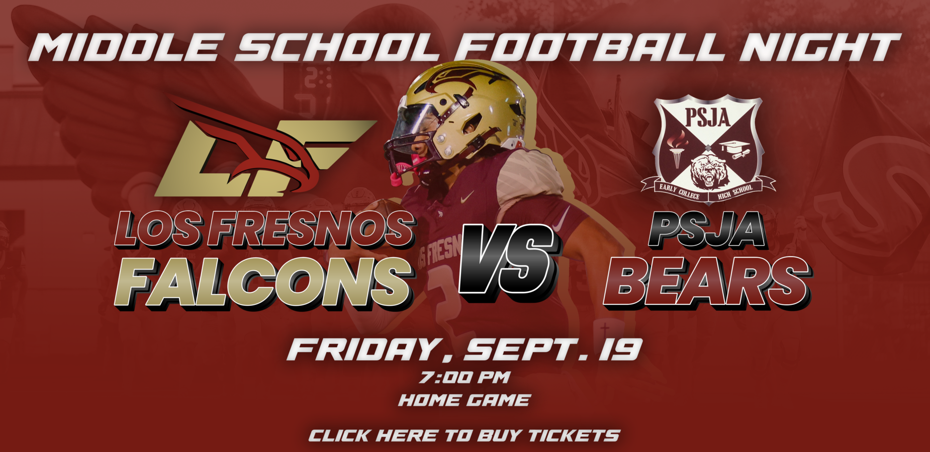 Los Fresnos Falcon vs PSJA Bears