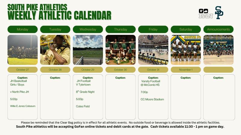 spsd sphs weekly athletics