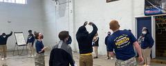 8th grade JROTC visit
