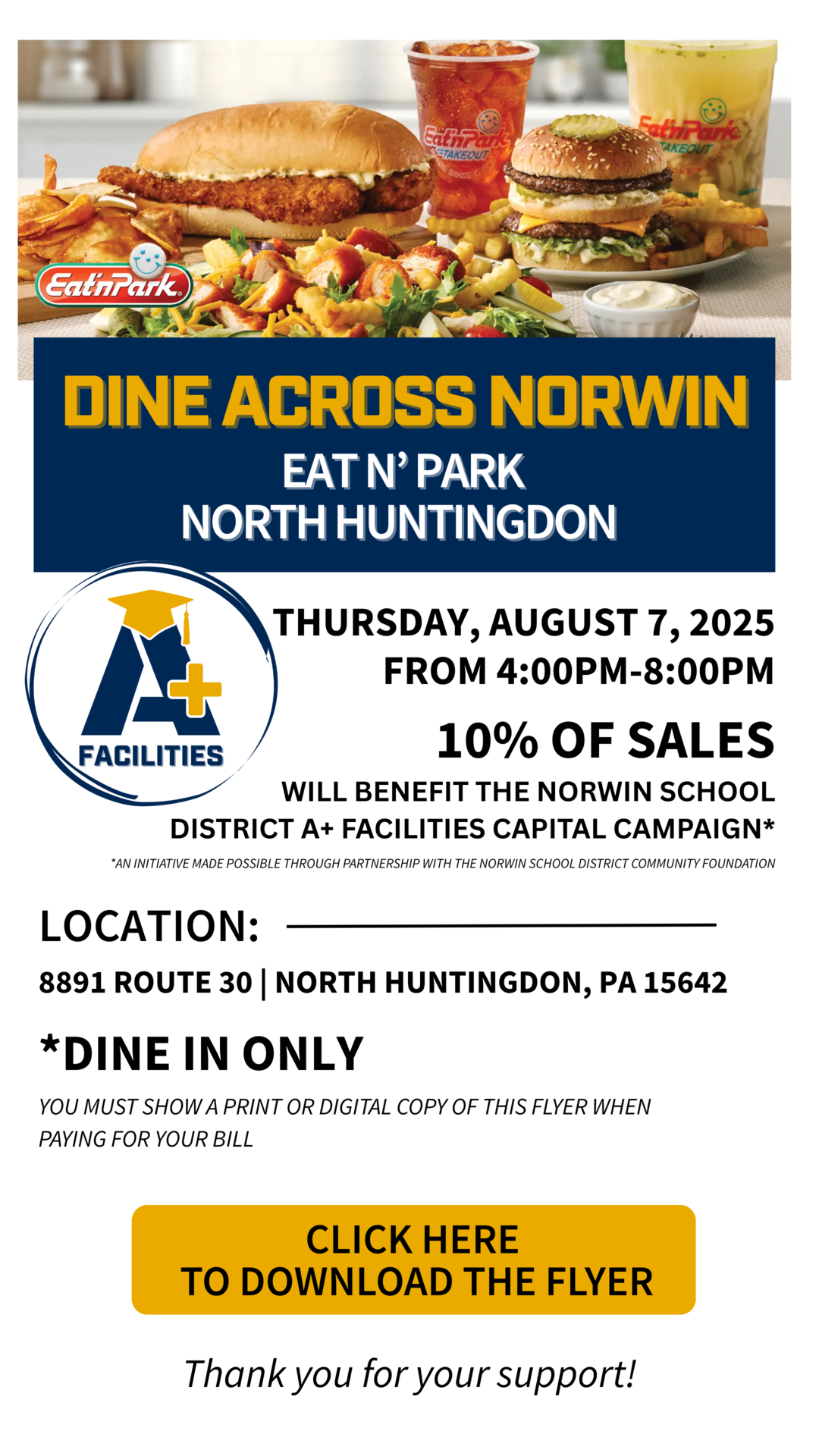 Dine Across Norwin: ENP
