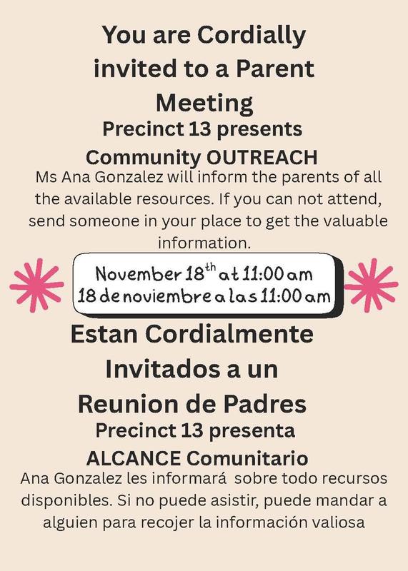 📢Announcement for our Parents Meeting - Featured Photo