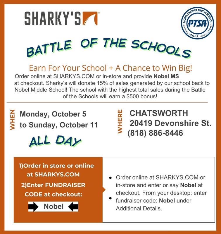 Sharky's Battle of the Schools Oct 5-11 Featured Photo