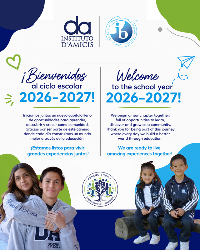 Bienvenidos/Welcome 2026-2027 Featured Photo