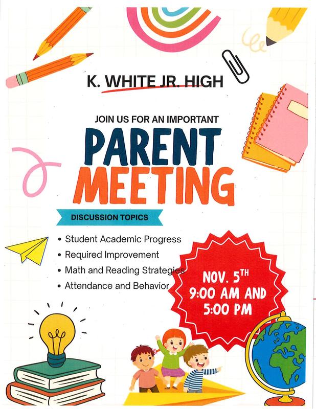 📢💙 Parent Meeting! 🦅 ¡Reunión de Padres! Featured Photo