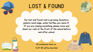 Lost & Found Items