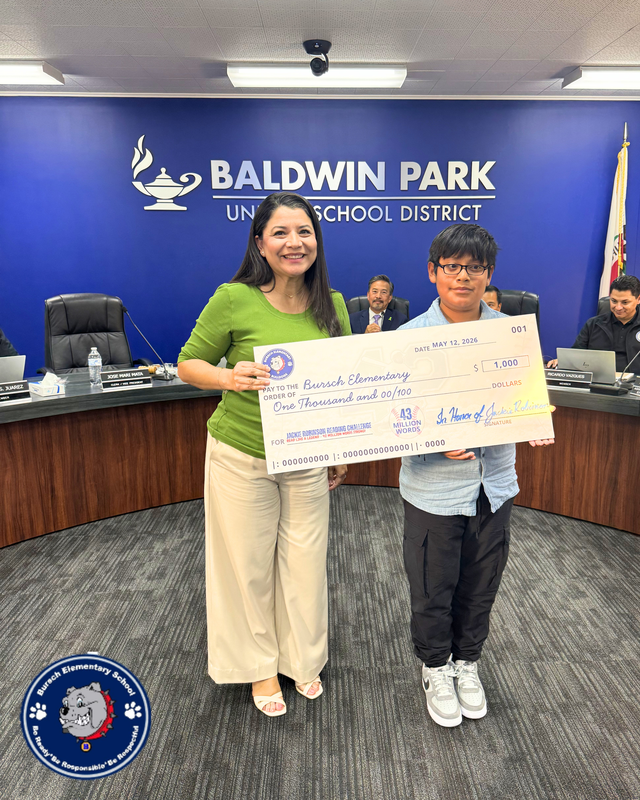 Bursch Elementary,  Jackie Robinson Challenge, 2026