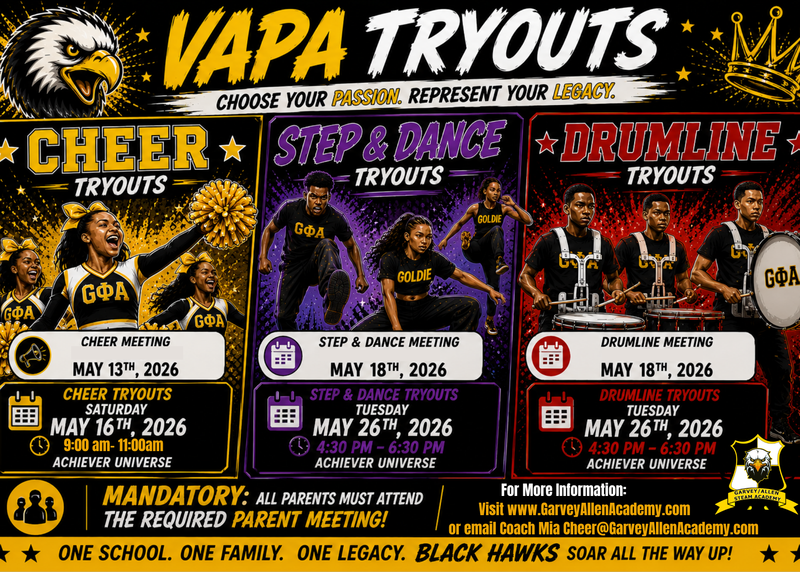 VAPA Tryouts