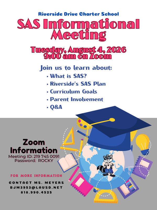 SAS Informational Meeting - Tuesday, August 4, 2026 Featured Photo