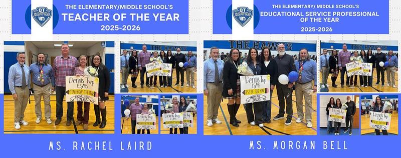 Elementary/Middle School TEACHER and ESP of the Year