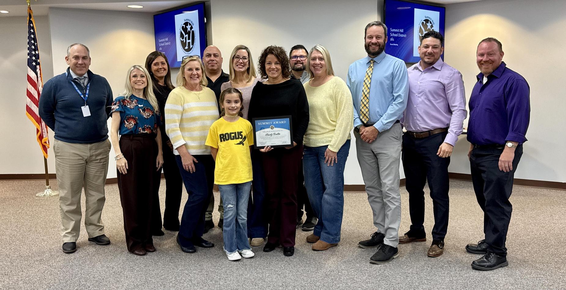 November Summit Award Winner