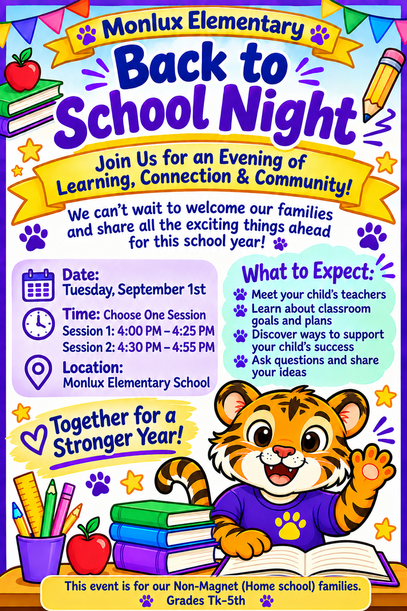 Back To School Night