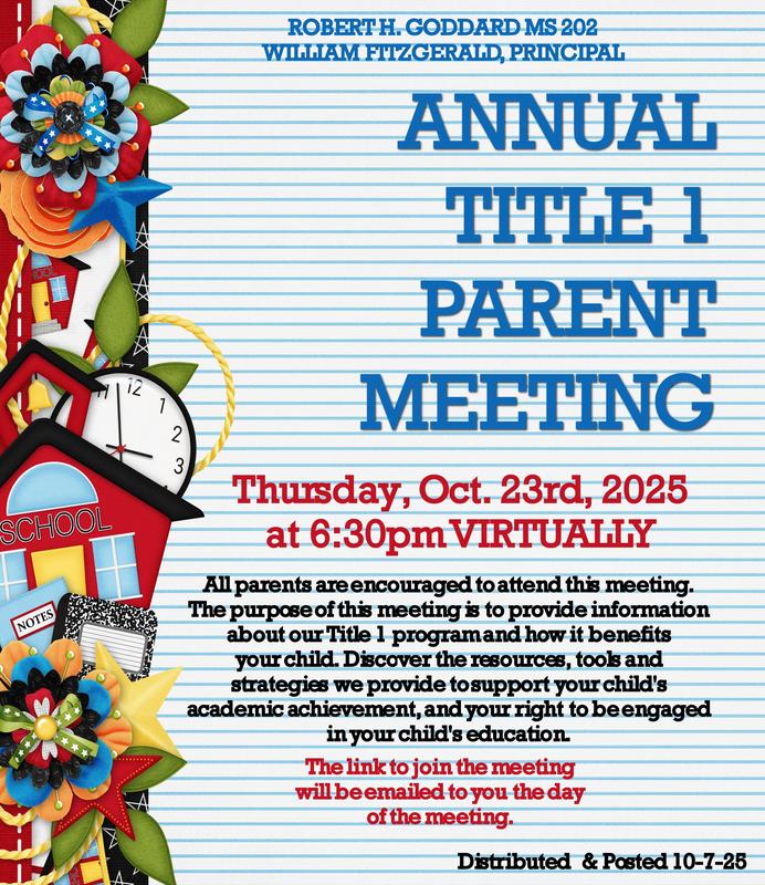 Title 1 Meeting 10/23