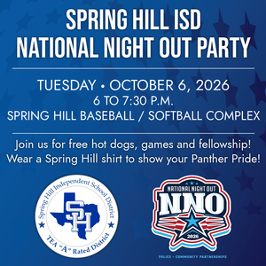 National Night Out - October 6