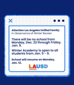 Winter Break