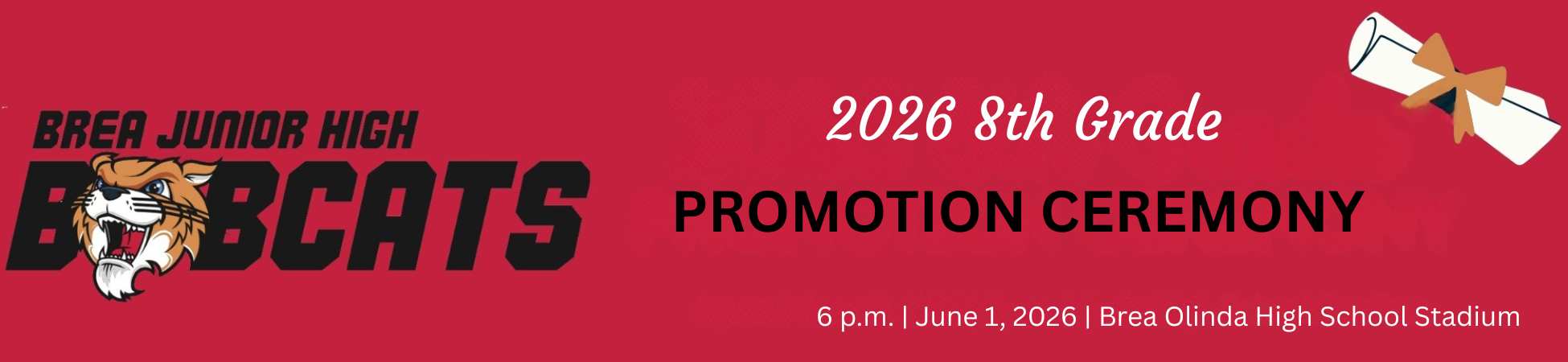 2026 8th Grade Promotion 
