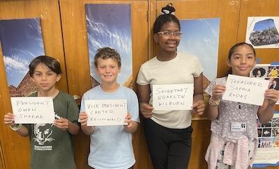 sixth grade officers