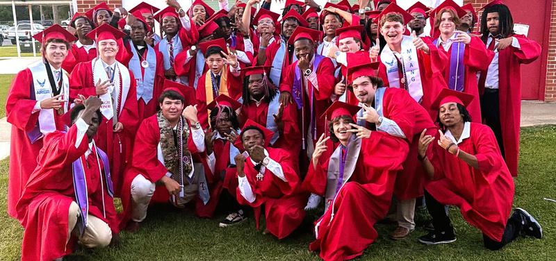 Northeast High School Seniors Pre-Graduation Photo