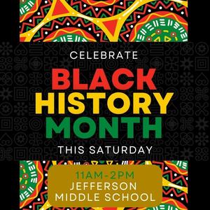 Black History Month Event Flyer
