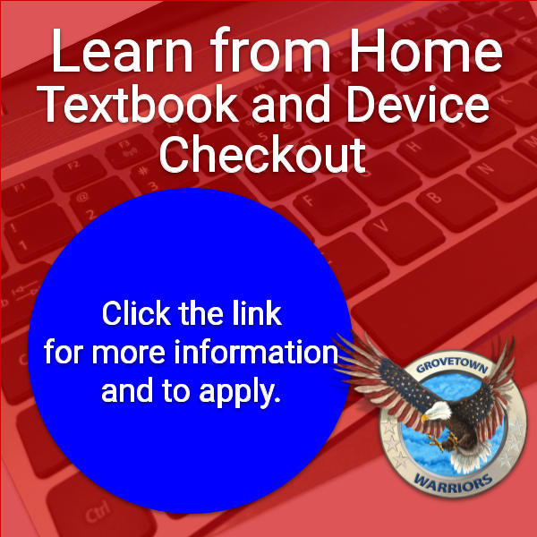 Learn from Home Textbook & Device Checkout Featured Photo