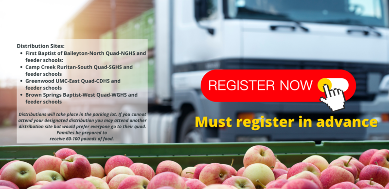 Registration for May Food for Families Pick Up