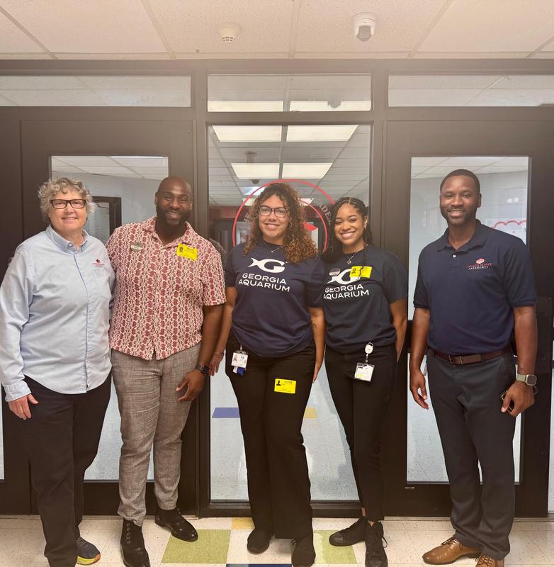 Georgia Aquarium – Ocean Garden Program Partners with TMSA 6th Grade to Establish Pollinator Garden Featured Photo