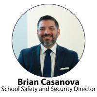 School Safety and Security Director Brian Casanova
