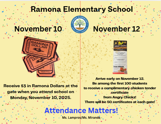 Nov Attendance Incentive English