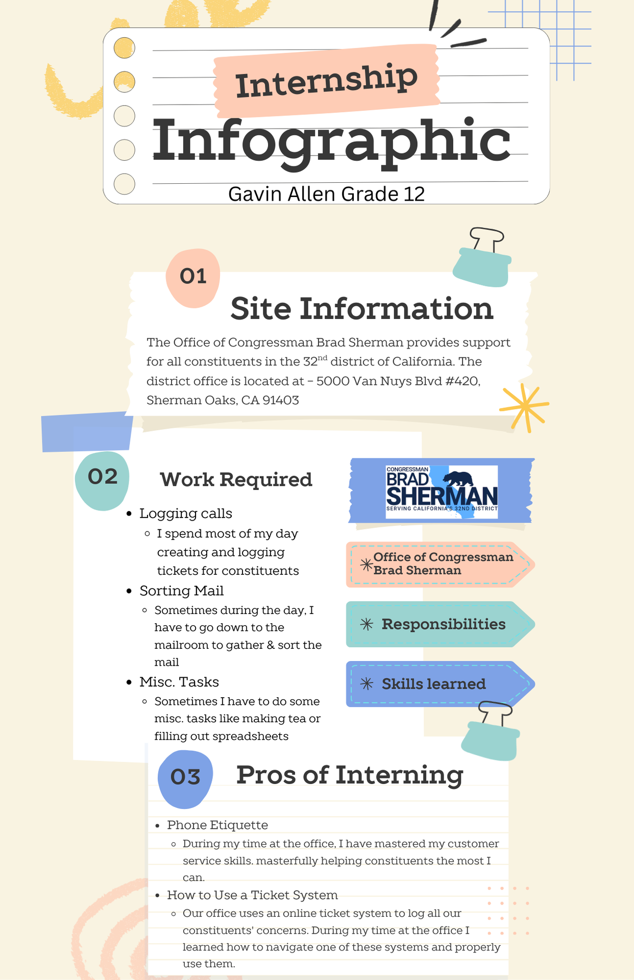 Internship Poster