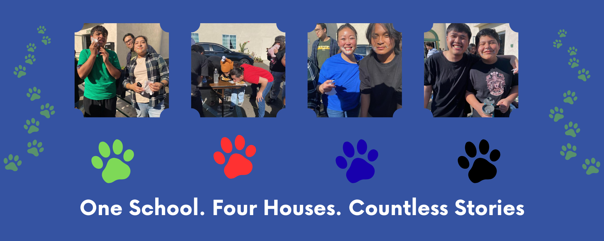 One School. Four Houses. Countless Stories.