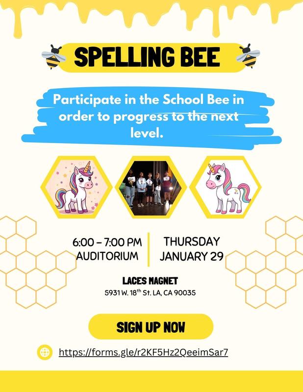LACES Spelling Bee